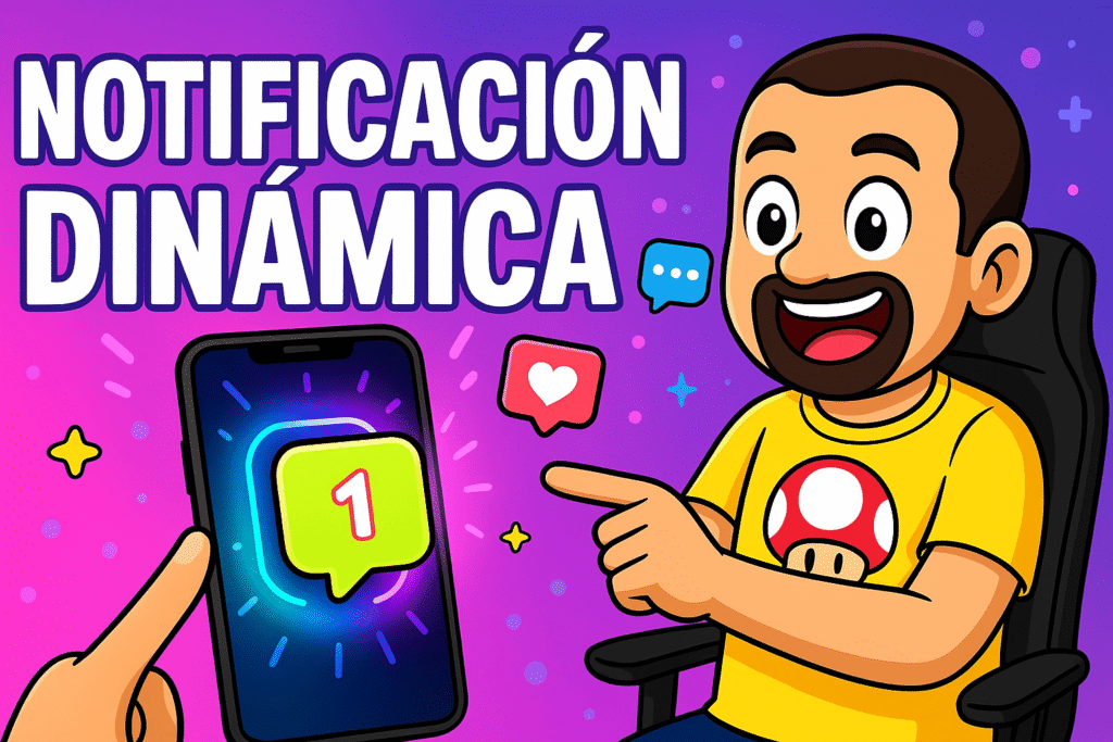 Notificación dinámica